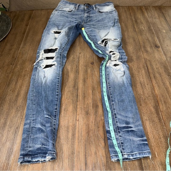 Jordan Craig Legacy Edition Mens Distressed Jeans 30 x 32 - Picture 9 of 13